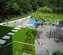 Gartenanlage und Gestaltung, Rasenverlegung, Wege, Treppen, Terrasse